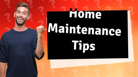 How Can I Remember Essential Home Maintenance As A New Homeowner Youtube