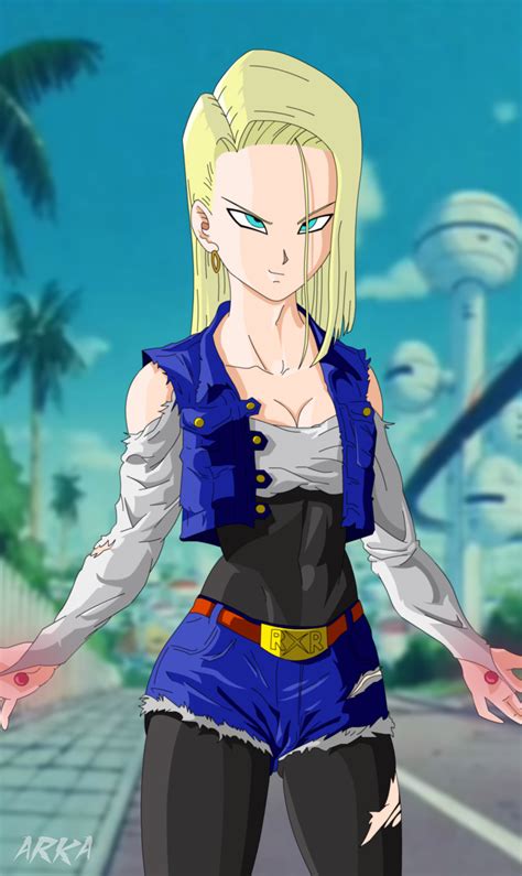 Super Androide 18 Super Android 18 By Cffc2010 On Deviantart