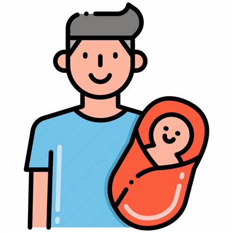 Baby Dad Father Infant Icon Download On Iconfinder