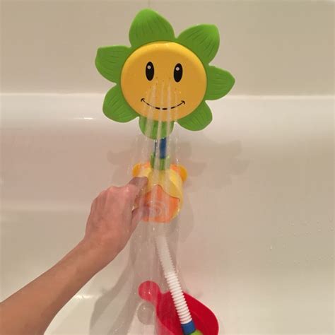 Baby Bath Toys Children Sunflower Spray Water Shower Faucet Kids Bath