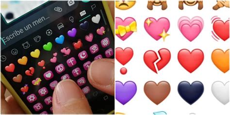 WhatsApp emojis corazones qué significan Canal