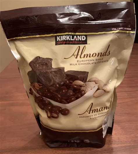 Costco Kirkland Signature Milk Chocolate Covered Almonds Review