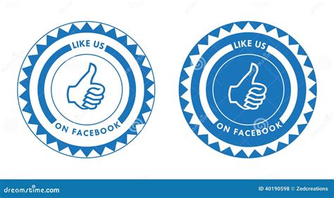 Facebook New Like Or Reaction Buttons Vector Illustration