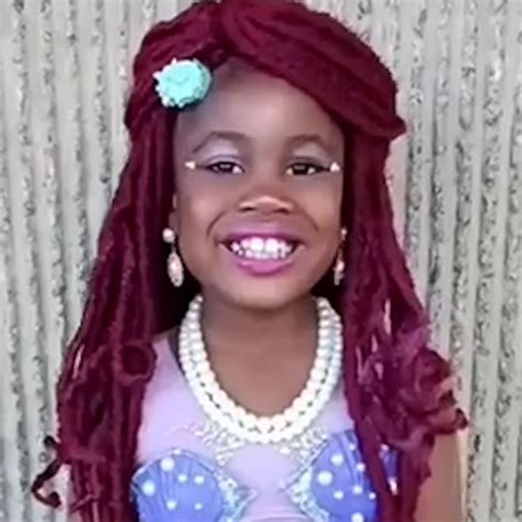 7 Year Old Pays Tribute To ‘little Mermaid Star Halle Bailey Good