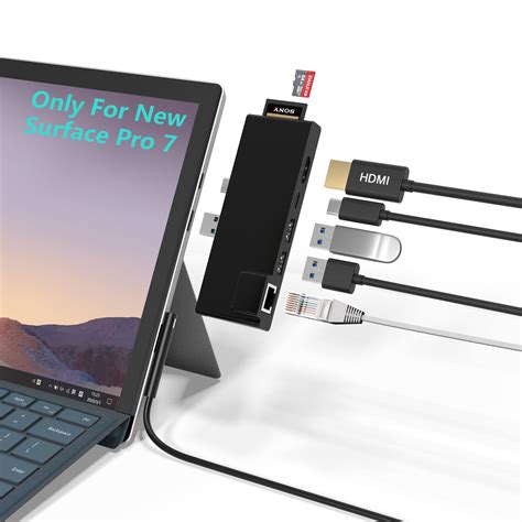 Buy Surface Pro 7 Hub Docking Station With 4k Hdmi Adapter1000m