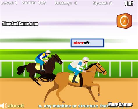 Can you type faster than your friends? Horse Racing Typing - Rennspiele - GamingCloud