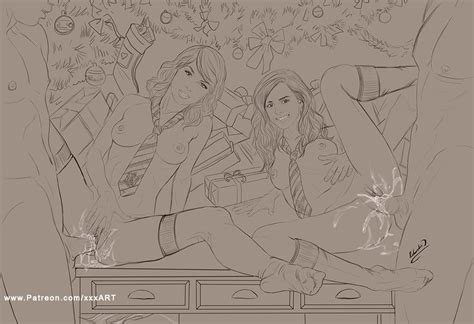 Supert And Hermione Sketch By Rzhevskii Hentai Foundry