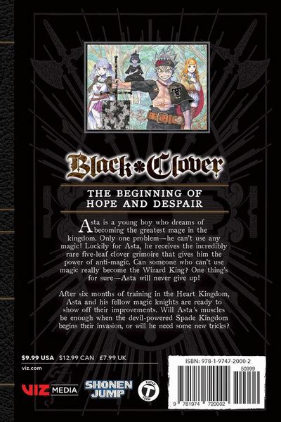 With the same goal in mind, the two friends and rivals embark on their journey. Black Clover Manga Volume 24