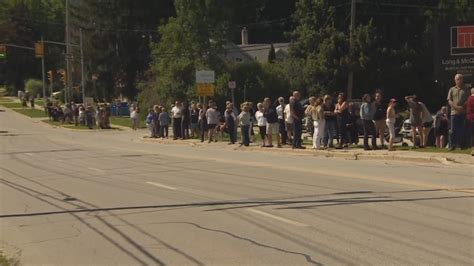 Hundreds Line Streets For Funeral Of Sharif Rahman Owen Sound Restaurant Owner Killed Over