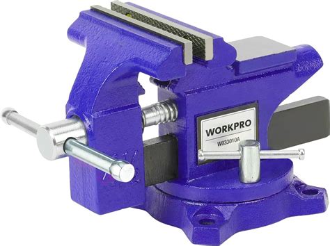 Buy Workpro Bench Vise 4 12 Vice For Workbench Utility Combination