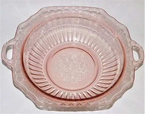 26 pink depression glass plates kaiachimdindu