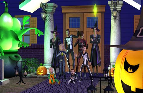 Mod The Sims Trick Or Treat Halloween Costume Trunk