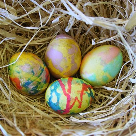 Pour off hot water and rapidly cool eggs by running them under cold water (or place in ice water) until completely cooled. Easter egg dying guide tutorial | Food Gasms Recipes