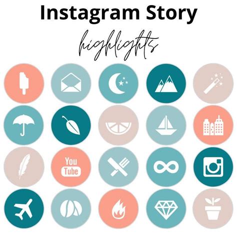 Álbumes 100 Imagen Iconos Para Perfil Icons Highlights Instagram Alta