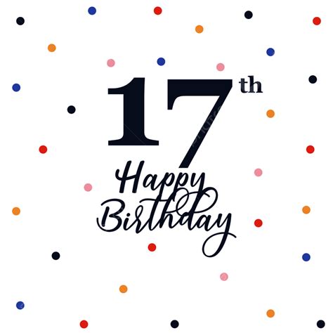 Best 40 Happy 17th Birthday Background Designs For Tarpaulin And