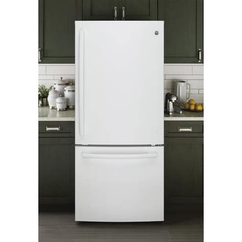 Ge Appliances Gde21egkww 209 Cu Ft Single Door Bottom Freezer