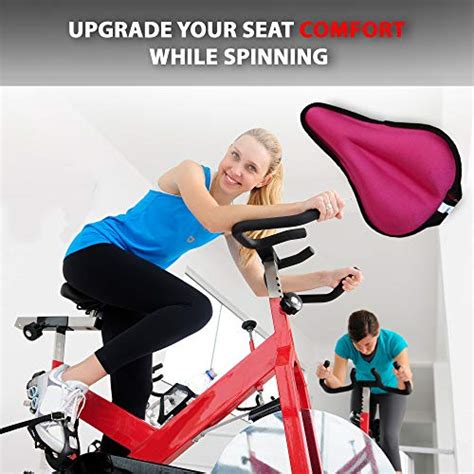 Luxobike Padded Gel Bike Seat Cover Bicycle Seat Cover Bicycle Seat Cushion For Women Comfort