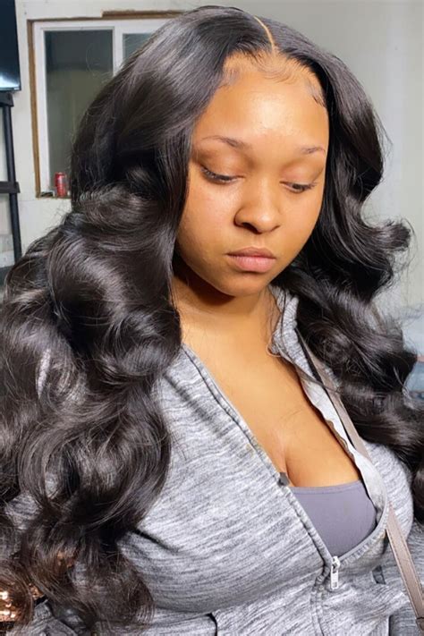 Layered Middle Part Sew In Muhammedcuilen