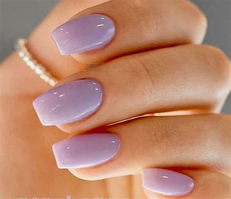 Lovely Lavender Purple Nails Acrylic Nails Coffin Short Nails