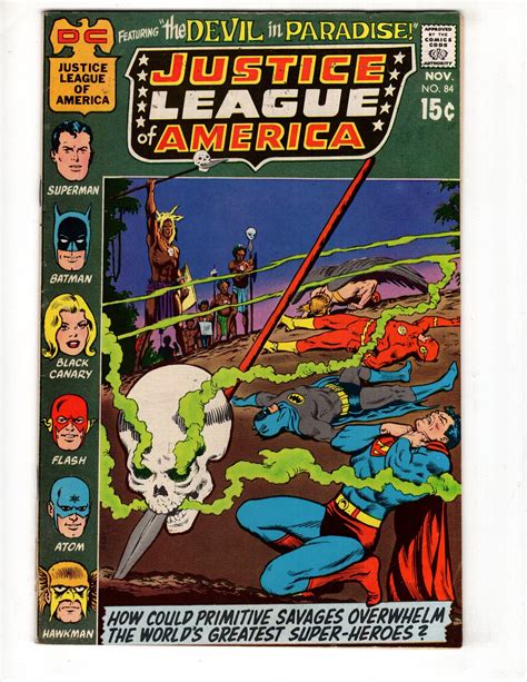 Justice League Of America 84 1970 Early Bronze Age Dc Id371