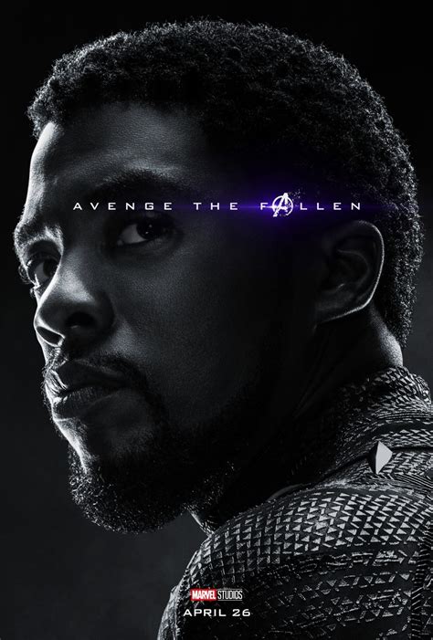 Avengers Endgame Character Posters Offer An Unexpected Face Birth