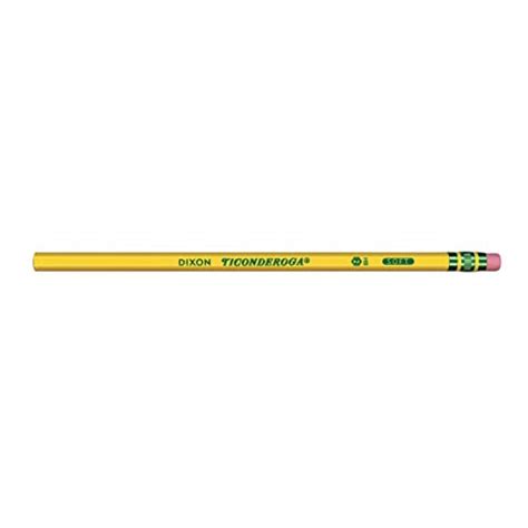 Ticonderoga Wood Cased Pencils Unsharpened Hb Soft Yellow