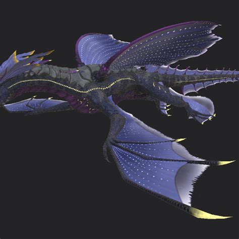 Tsw Abyss Dragon Cgtrader