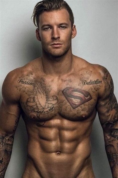 Homme Parfait Hot Men Hot Guys Bodybuilding Tattoo Inked Men The