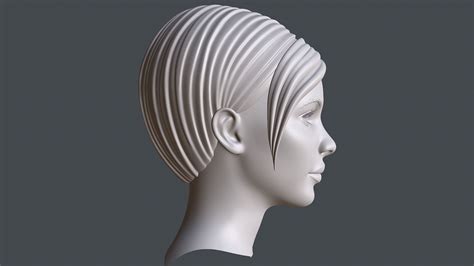 female head 3d model cgtrader