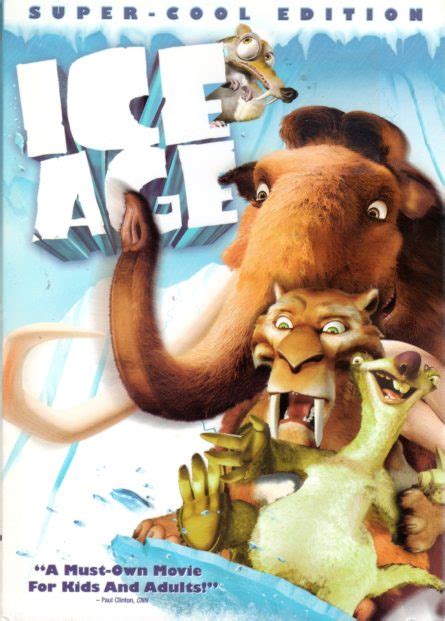 “ice Age” Twentieth Century Foxs Animated 2 Dvds Super Cool Edition
