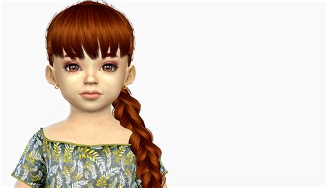 Sims 4 Ccs The Best Anto Earth Toddler Version By Fabienne