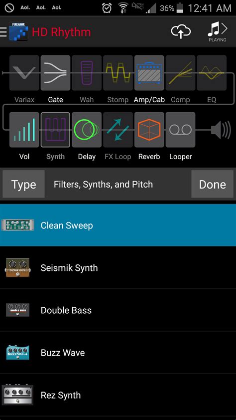 Firehawk App Icons For Seismik Synth And Clean Sweep Filterssynth