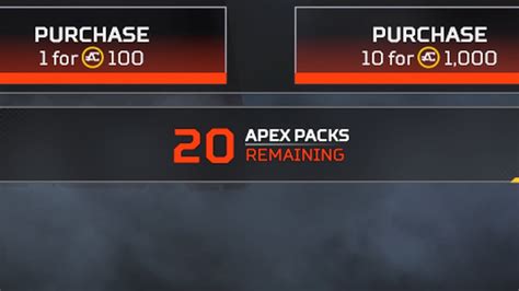 Can You Check How Many Apex Packs Youve Opened