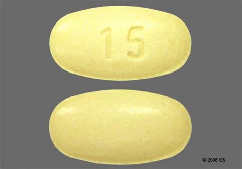 Yellow Oval With Imprint 15 Pill Images Goodrx