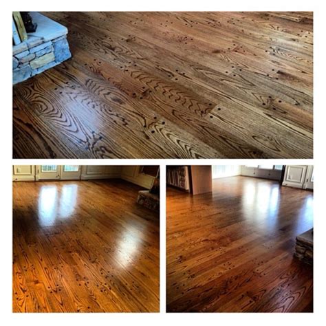 Early American Stain On Red Oak Floors Thanks To Leonmargarite These