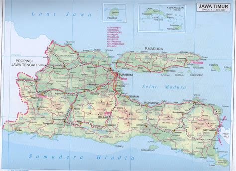 Sampai admin menuliskan ini, provinsi dibagi dalam 29 kabupaten dan 9 kota. TAKJUB INDONESIA: PETA PROPINSI JAWA TIMUR