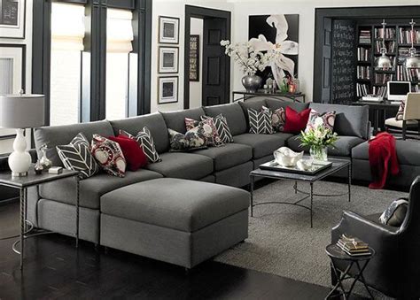 Shop our grey couch selection from top sellers and makers around the world. 4 Ways to Decorate Around Your Charcoal Sofa | Living room ...
