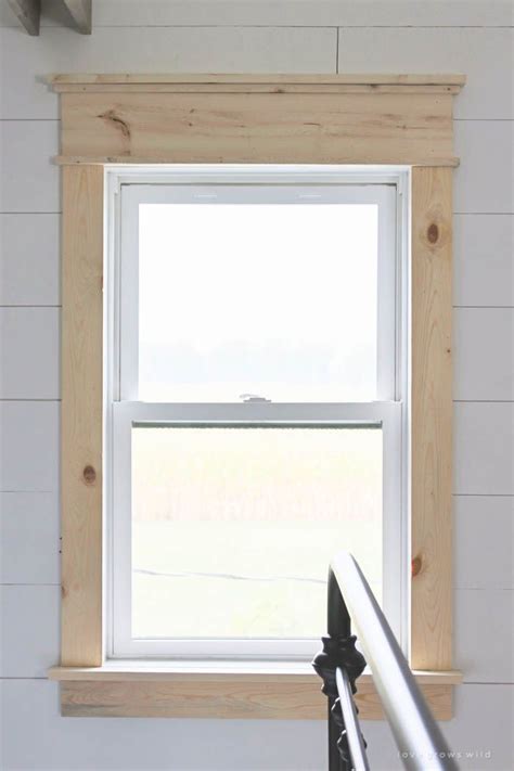 Farmhouse Window Trim Diy