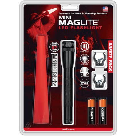 Maglite Mini Maglite Safety Pack With Led Flashlight Ip2201g Bandh
