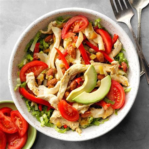 Chicken Fajita Salad Recipe Taste Of Home