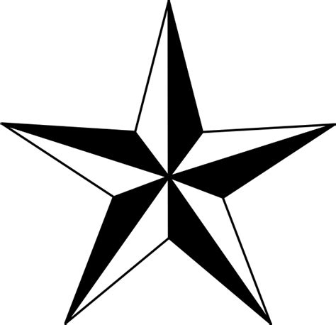 Star Outline Images In Black White 55 Cliparts