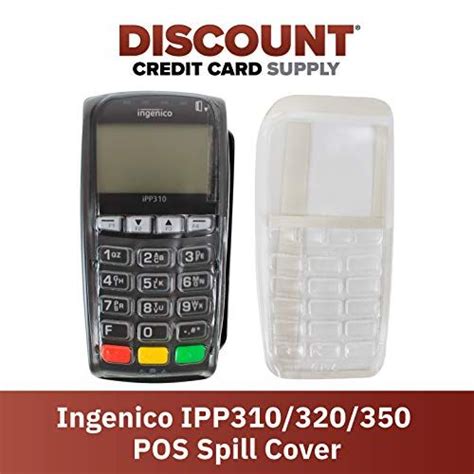 Discount credit card supply sells terminal, and pos equipment, stands and accessories, as well as printers and paper. Discount Credit Card Supply Ingenico IPP310/320/350 Terminal Spill Cover #sale in 2020 | Card ...