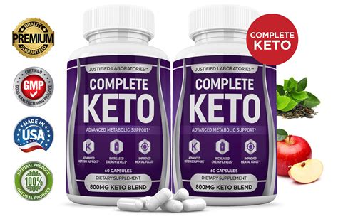 Complete Keto Pills Advanced Bhb Boost Ketogenic Supplement Exogenous Ketones For Men Women 60