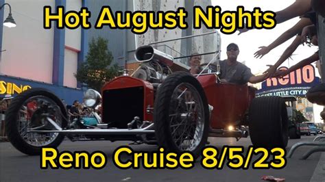 Hot August Nights Reno Cruise Saturday 8 5 23 YouTube