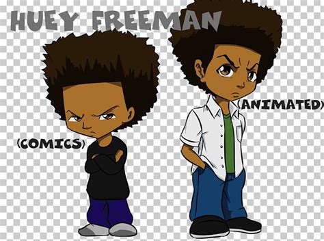 Huey Freeman Riley Freeman The Boondocks Comic Strip Png Clipart