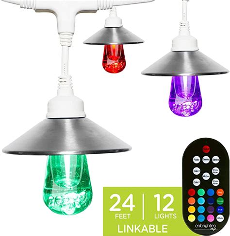 Enbrighten Seasons Led Warm And Color Changing Café String