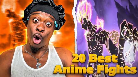 Top 20 Best Anime Fights Of 2023 Reaction Youtube