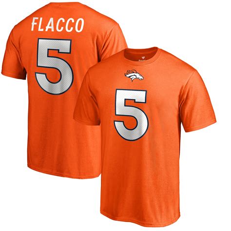 Joe Flacco Denver Broncos Nfl Pro Line By Fanatics Branded Authentic