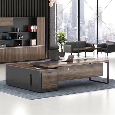 China Ceo Luxury Modern Design Executive Office Desk Commercial Wooden Furniture Photos