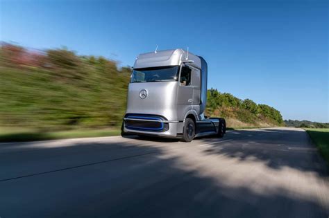 Mercedes Benz Brennstoffzellen Konzept Lkw GenH2 Truck Vorgestellt